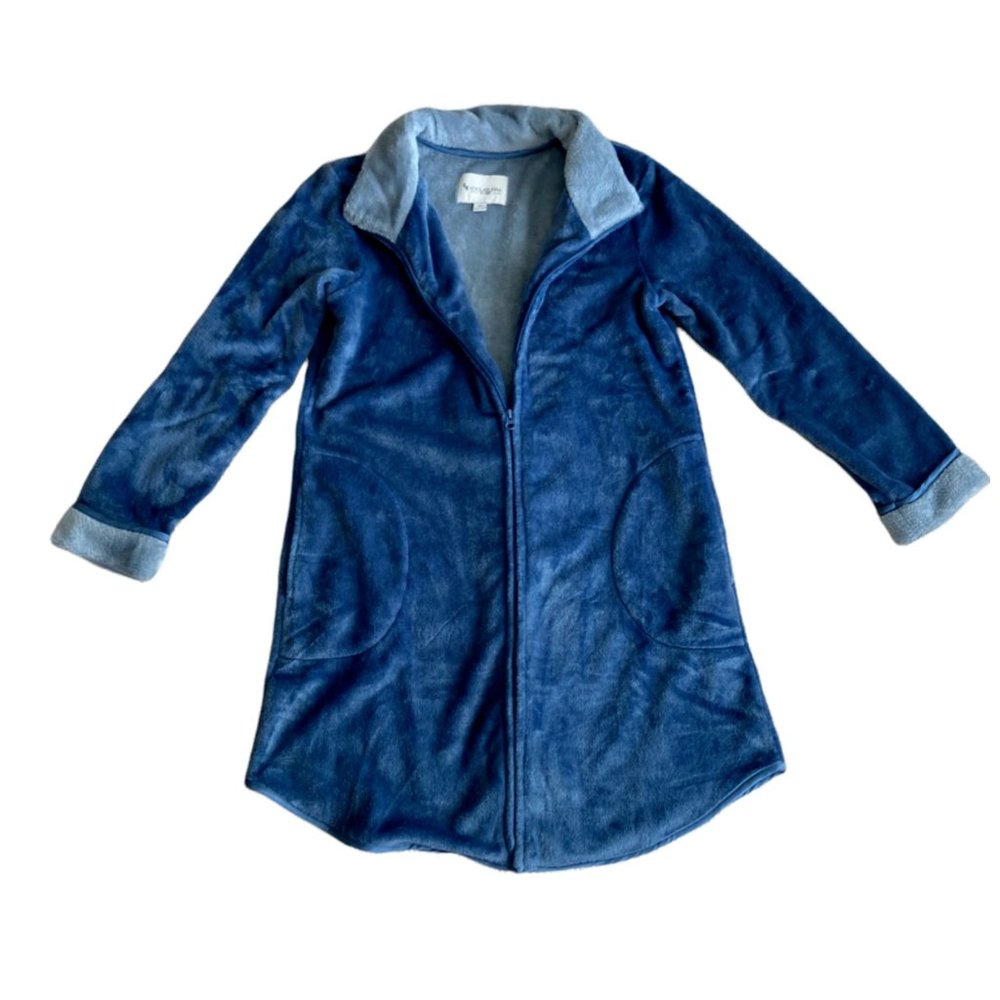 Koolaburra by UGG womens robe size XS soft fleece blue